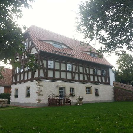 Ferienwohnung "Alte Bauernstube" マイセン エクステリア 写真